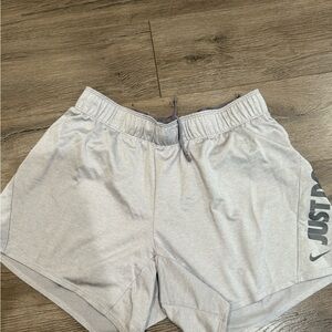 Nike Dri-FIT Light Gray Shorts